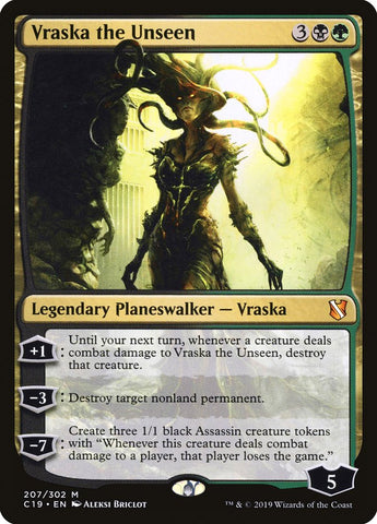 Vraska the Unseen [Commander 2019] Magic: The Gathering