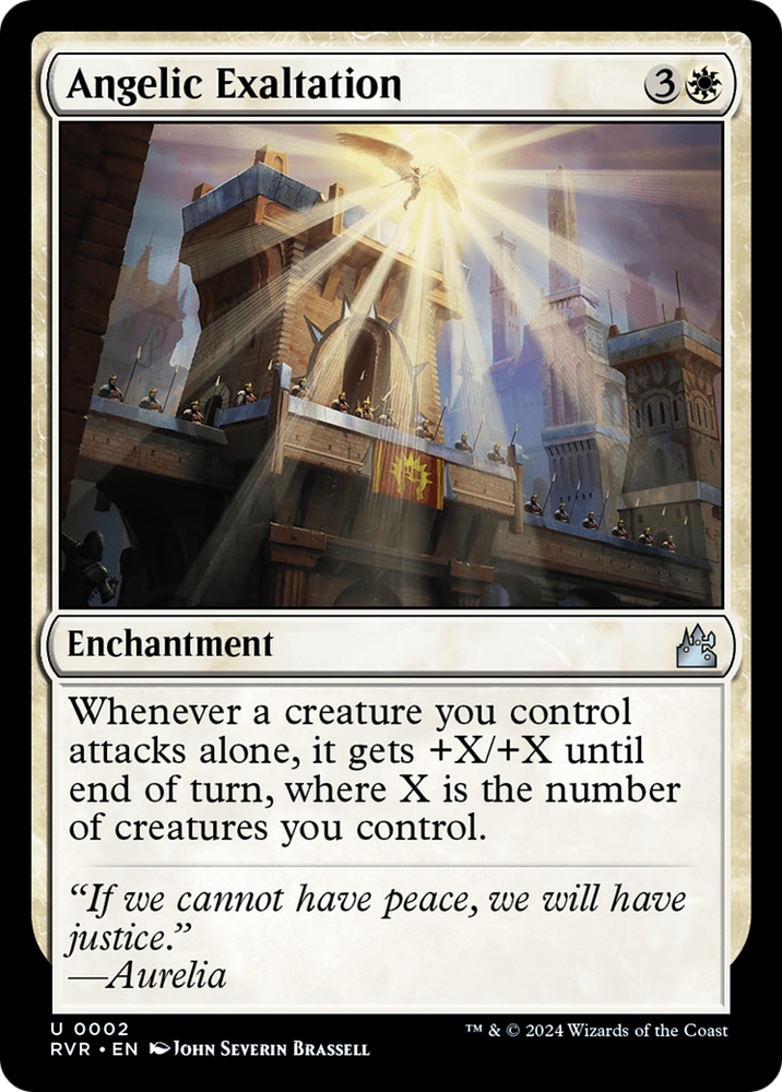 Angelic Exaltation [Ravnica Remastered] Magic: The Gathering