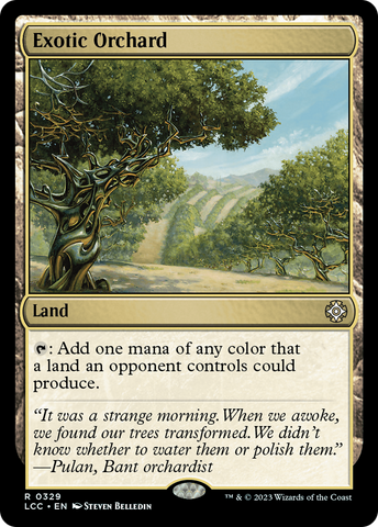 Exotic Orchard [The Lost Caverns of Ixalan Commander] Magic: The Gathering
