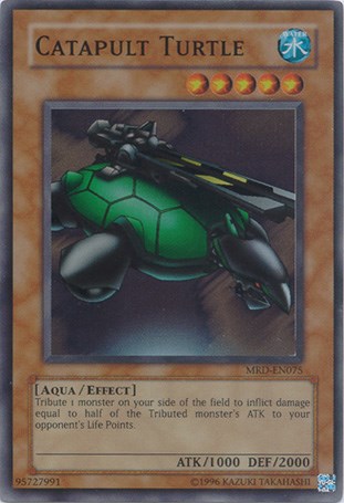 Catapult Turtle [MRD-EN075] Super Rare Yu-Gi-Oh!