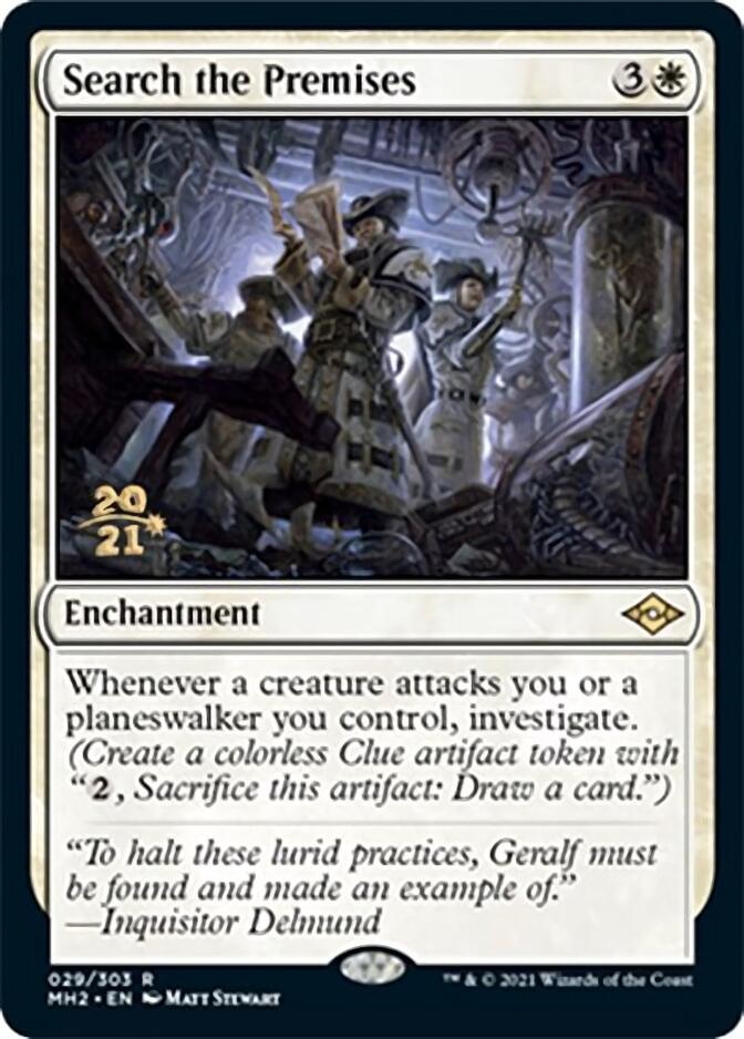 Search the Premises [Modern Horizons 2 Prerelease Promos] Magic: The Gathering
