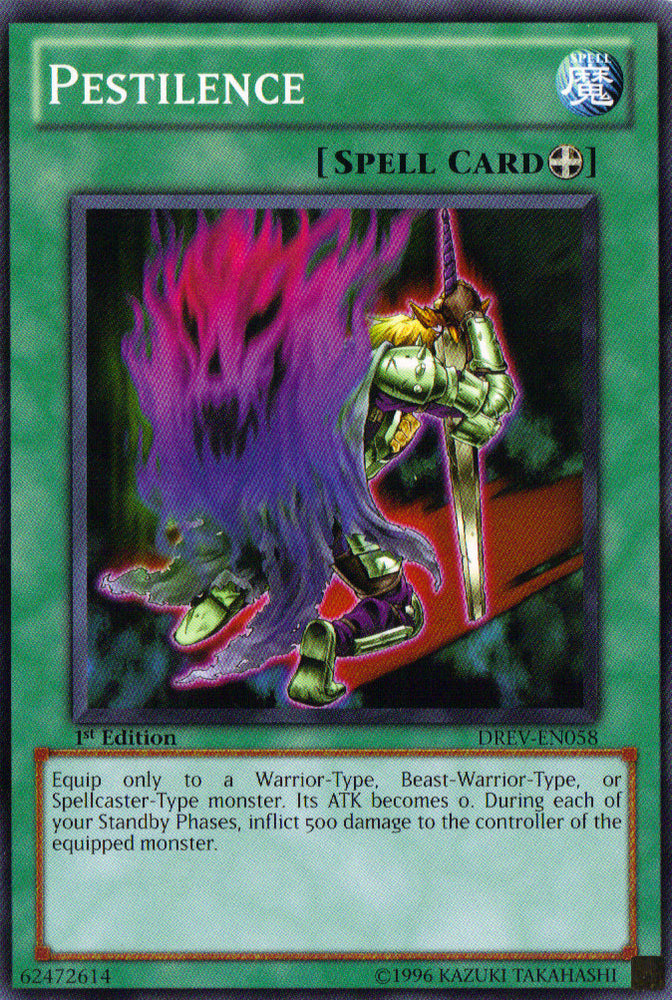 Pestilence [DREV-EN058] Common Yu-Gi-Oh!