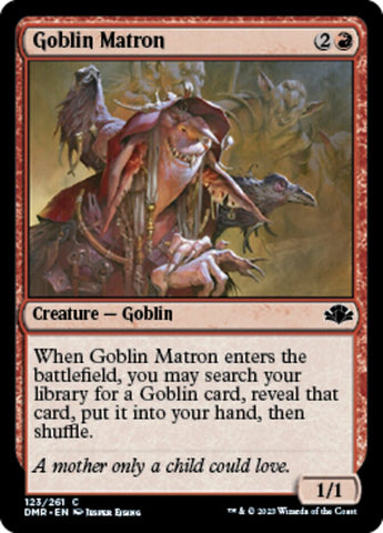 Goblin Matron [Dominaria Remastered] Magic: The Gathering