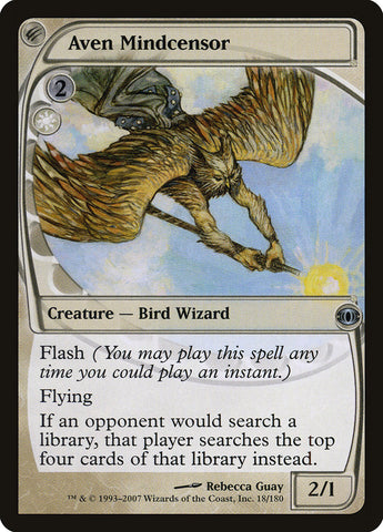 Aven Mindcensor [Future Sight] Magic: The Gathering