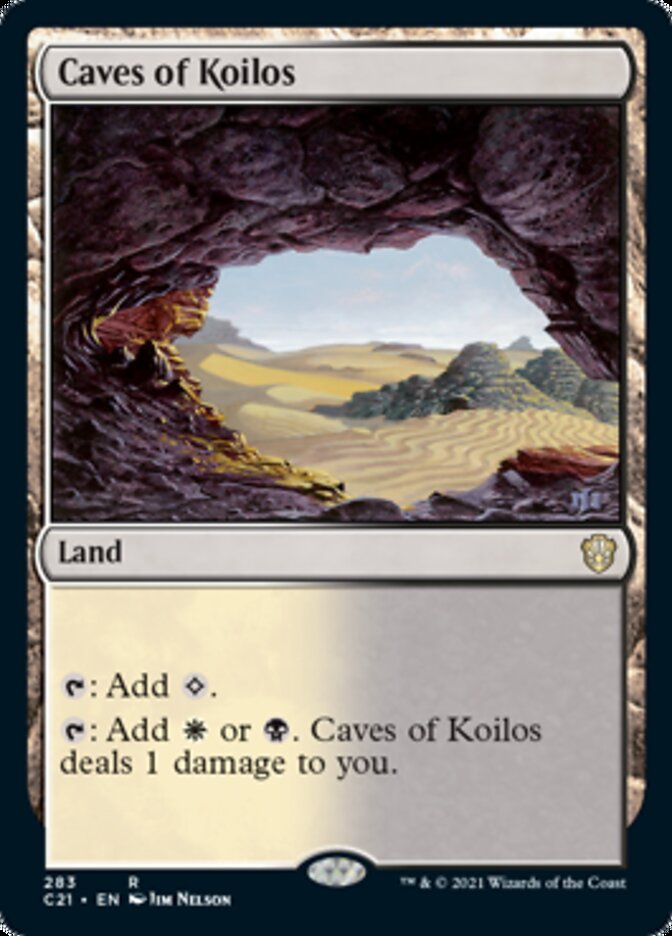 Caves of Koilos [Commander 2021] Magic: The Gathering