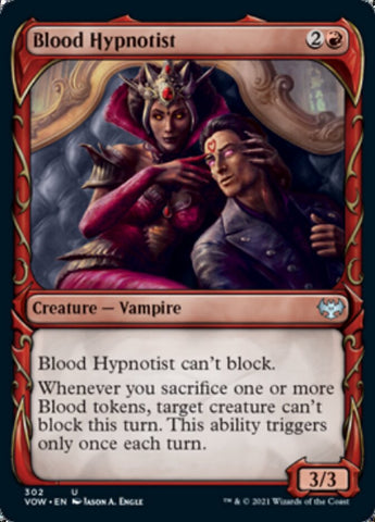 Blood Hypnotist (Showcase Fang Frame) [Innistrad: Crimson Vow] Magic: The Gathering
