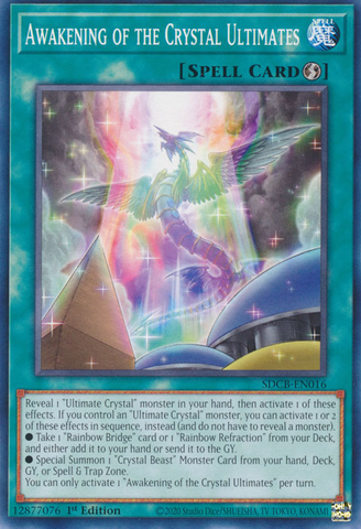 Awakening of the Crystal Ultimates [SDCB-EN016] Common Yu-Gi-Oh!