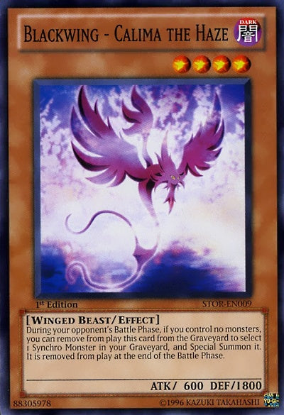 Blackwing - Calima the Haze [STOR-EN009] Common Yu-Gi-Oh!