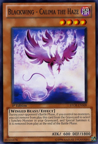 Blackwing - Calima the Haze [STOR-EN009] Common Yu-Gi-Oh!