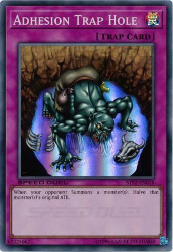 Adhesion Trap Hole [STP2-EN018] Super Rare Yu-Gi-Oh!