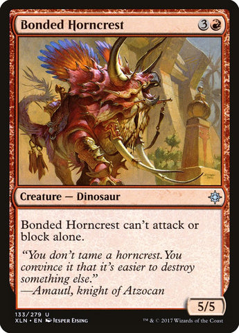 Bonded Horncrest [Ixalan] Magic: The Gathering