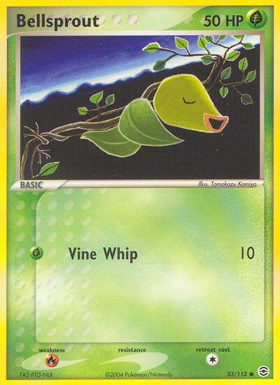 Bellsprout (53/112) [EX: FireRed & LeafGreen] Pokémon
