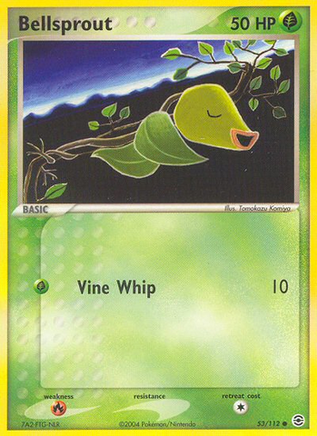 Bellsprout (53/112) [EX: FireRed & LeafGreen] Pokémon