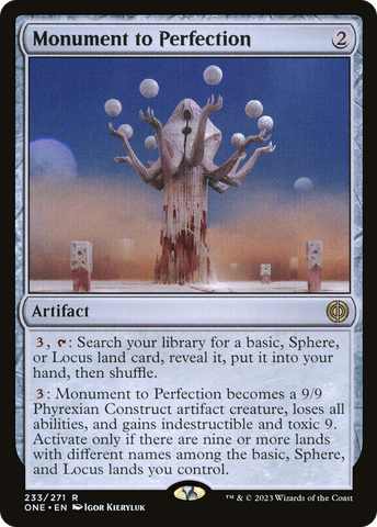 Monument to Perfection [Phyrexia: All Will Be One] Magic: The Gathering