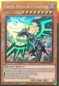 Chaos Dragon Levianeer (Alternate Art) [MAGO-EN017] Gold Rare Yu-Gi-Oh!