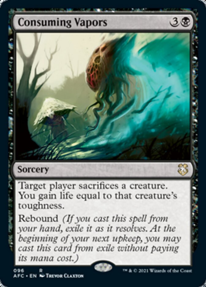 Consuming Vapors [Dungeons & Dragons: Adventures in the Forgotten Realms Commander] Magic: The Gathering