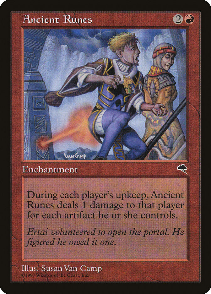Ancient Runes [Tempest] Magic: The Gathering