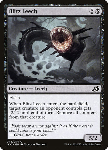 Blitz Leech [Ikoria: Lair of Behemoths] Magic: The Gathering