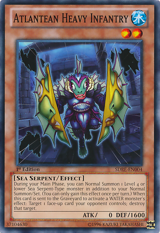 Atlantean Heavy Infantry [SDRE-EN004] Common Yu-Gi-Oh!