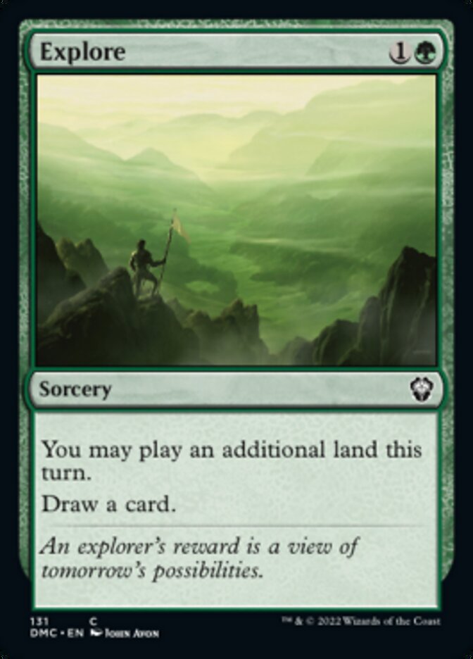 Explore [Dominaria United Commander] Magic: The Gathering