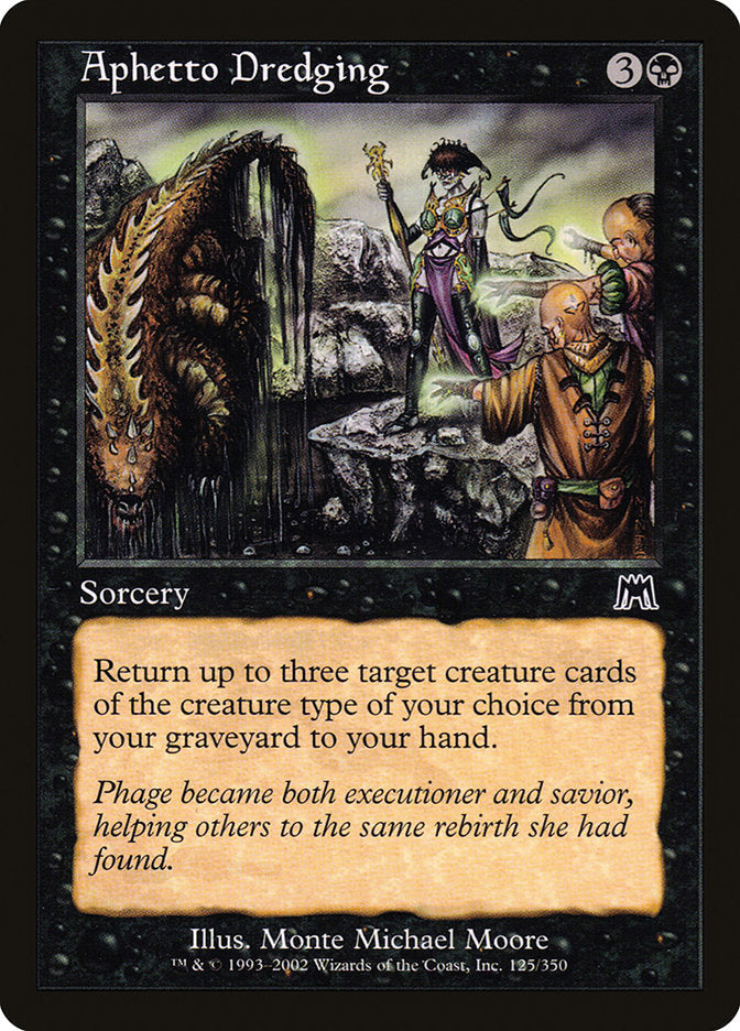 Aphetto Dredging [Onslaught] Magic: The Gathering