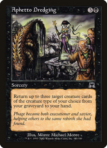Aphetto Dredging [Onslaught] Magic: The Gathering