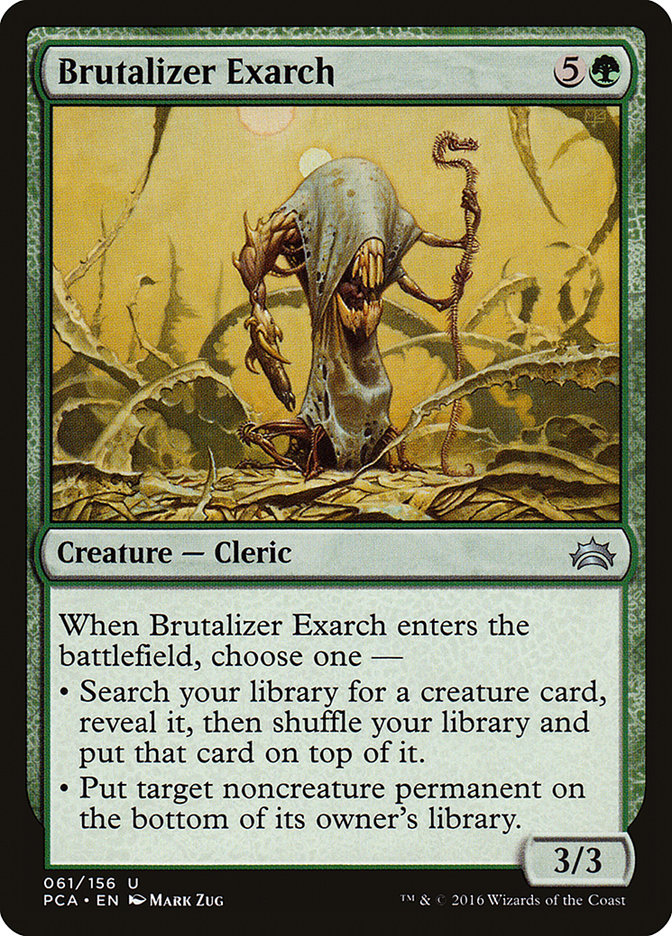 Brutalizer Exarch [Planechase Anthology] Magic: The Gathering