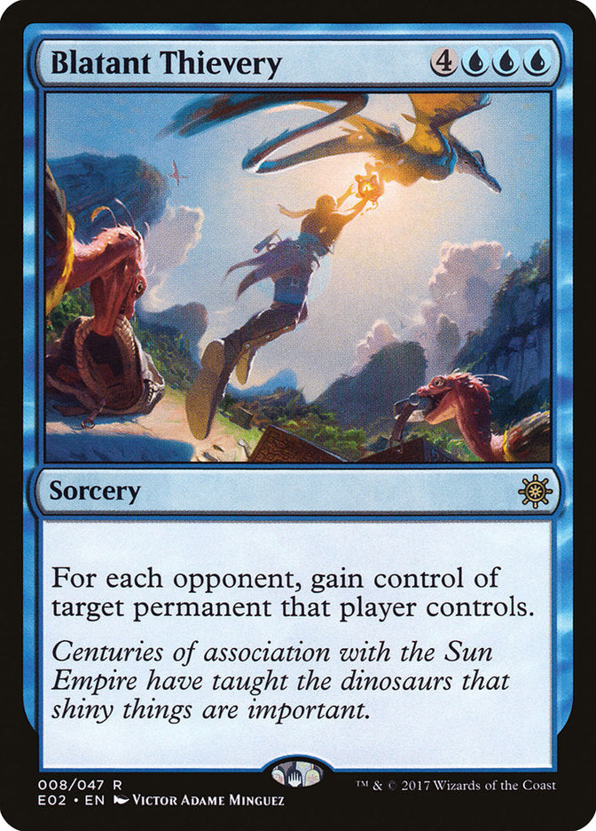 Blatant Thievery [Explorers of Ixalan] Magic: The Gathering