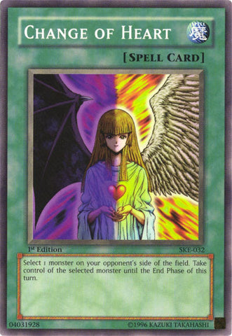 Change of Heart [SKE-032] Common Yu-Gi-Oh!