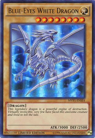 Blue-Eyes White Dragon [MVP1-ENSE4] Ultra Rare