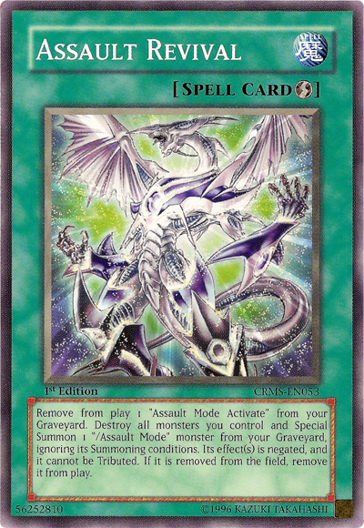 Assault Revival [CRMS-EN053] Common Yu-Gi-Oh!