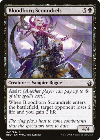 Bloodborn Scoundrels [Battlebond] Magic: The Gathering