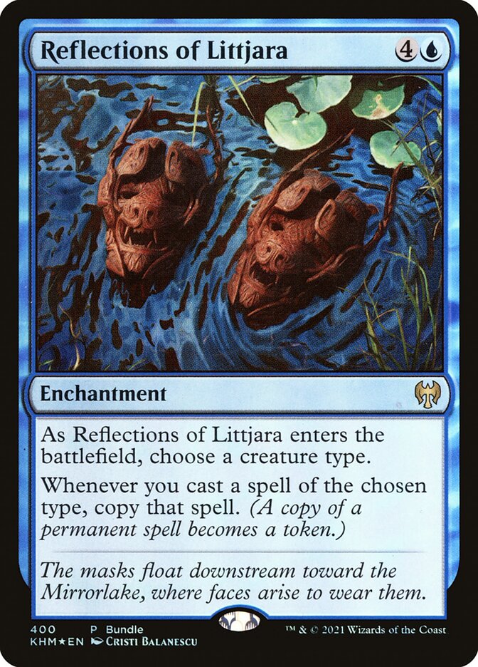 Reflections of Littjara (KHM Bundle) [Kaldheim] Magic: The Gathering