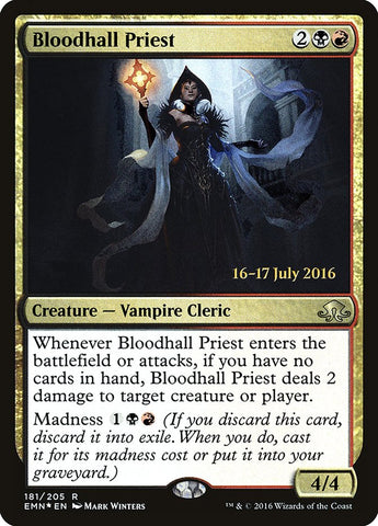 Bloodhall Priest [Eldritch Moon Prerelease Promos] Magic: The Gathering