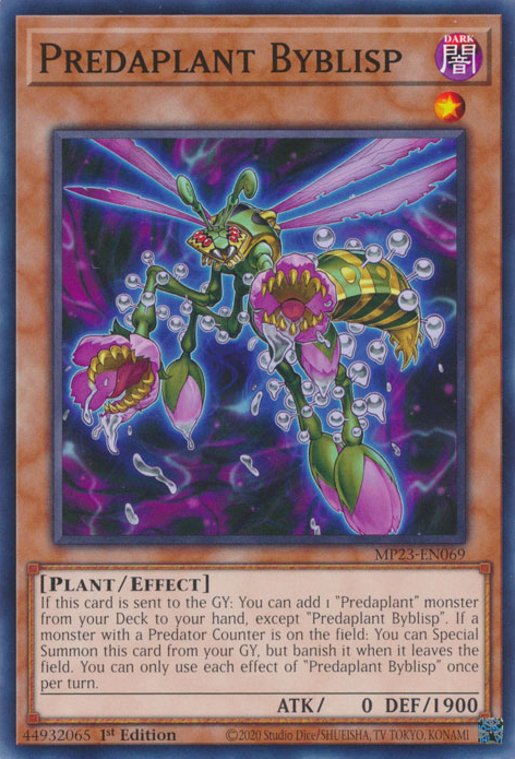 Predaplant Byblisp [MP23-EN069] Common Yu-Gi-Oh!