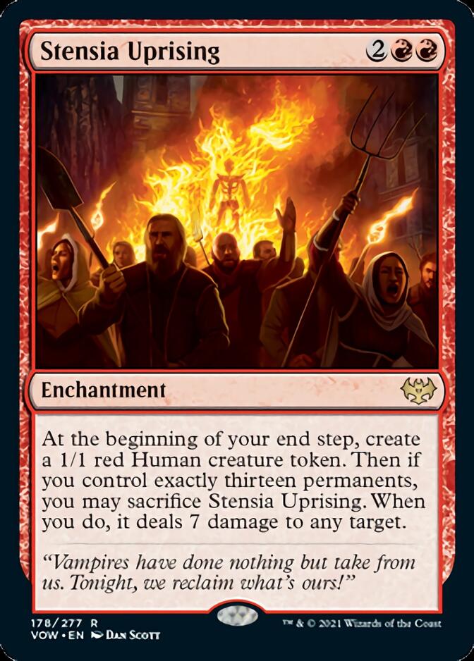 Stensia Uprising [Innistrad: Crimson Vow] Magic: The Gathering