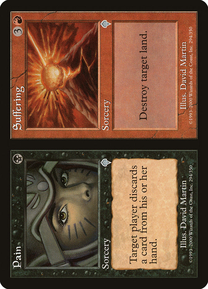 Pain // Suffering [Invasion] Magic: The Gathering