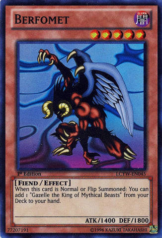 Berfomet [LCYW-EN045] Super Rare Yu-Gi-Oh!