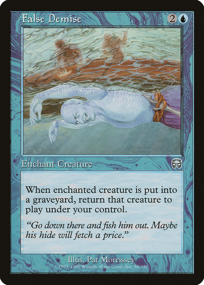 False Demise [Mercadian Masques] Magic: The Gathering