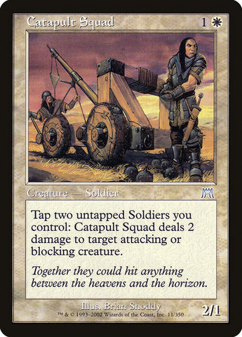 Catapult Squad [Onslaught] Magic: The Gathering