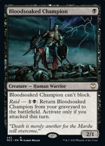 Bloodsoaked Champion [Streets of New Capenna Commander] Magic: The Gathering