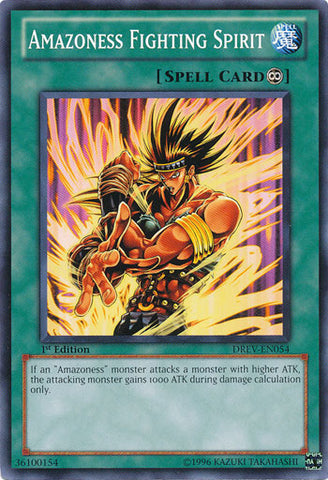 Amazoness Fighting Spirit [DREV-EN054] Common Yu-Gi-Oh!