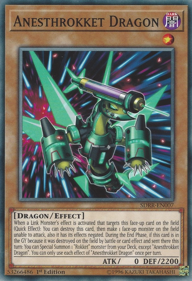 Anesthrokket Dragon [SDRR-EN007] Common Yu-Gi-Oh!
