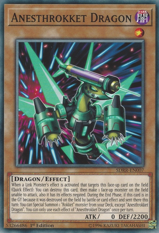 Anesthrokket Dragon [SDRR-EN007] Common Yu-Gi-Oh!