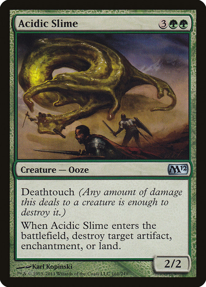 Acidic Slime [Magic 2012] Magic: The Gathering