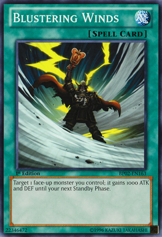 Blustering Winds [BP02-EN163] Mosaic Rare Yu-Gi-Oh!