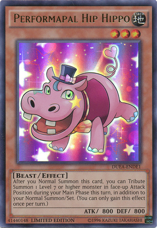 Performapal Hip Hippo [DUEA-ENDE1] Ultra Rare Yu-Gi-Oh!