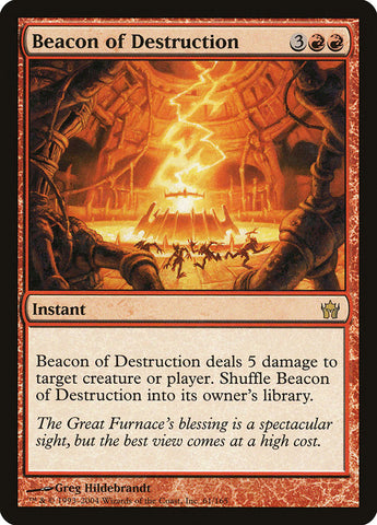 Beacon of Destruction [Fifth Dawn] Magic: The Gathering
