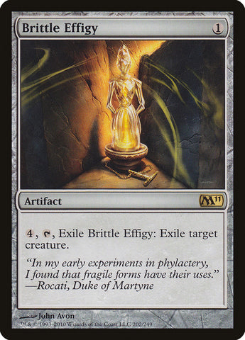 Brittle Effigy [Magic 2011] Magic: The Gathering