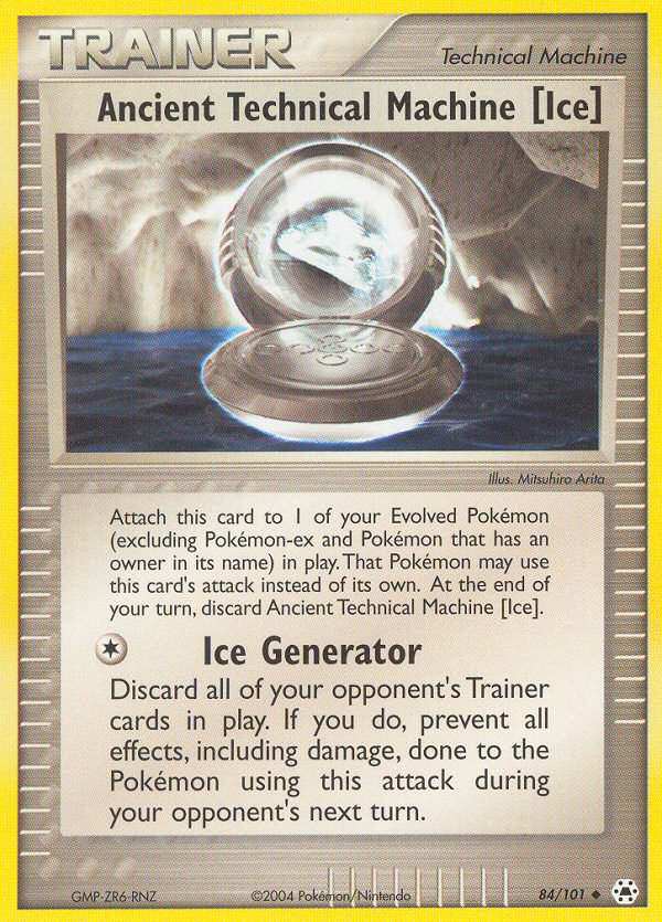 Ancient Technical Machine [Ice] (84/101) [EX: Hidden Legends] Pokémon